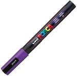 uni-ball 186534 - POSCA Marker mit feiner Rundspitze, violett