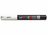 Uni Posca PC-1M White Colour Extra Fine Paint Marker Pens 1mm Bullet Tip Nib Writes