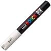 uni-ball 186701 - POSCA Marker mit extra feiner Rundspitze, wei&szlig;