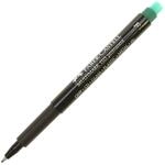 Faber-Castell 151363 - Marker Multimark F, 0,6 mm, permanent, gr&uuml;n, 1 St&uuml;ck