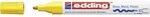 edding 750 Glanzlackmarker - gelb - 1 Lackmarker - Rundspitze 2-4 mm - Lackstift f&uuml;r