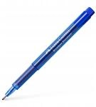Faber-Castell 155451 - Fineliner Broadpen 1554, 0.8 mm, blau, 1 St&uuml;ck