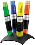 STABILO - Textmarker - LUMINATOR - 4er Tischset - gelb, gr&uuml;n, royalblau, orange