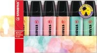 STABILO - Textmarker - BOSS ORIGINAL Pastel - 6er Pack - pudriges Gelb, cremige