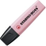 STABILO - Textmarker - BOSS ORIGINAL Pastel - Einzelstift - rosiges Rouge