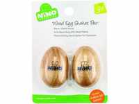 Nino Percussion Wood Egg Shaker – 2 kleine Rasseleier für Kinder ab 3 Jahren –