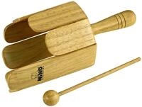Nino Percussion Wood Stirring Drum - Gro&szlig;es Musikinstrument f&uuml;r Kinder ab 4 Jahren