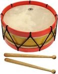 kleine Trommel mit ca. 22,5 cm. Material Holz. Einsatz auch als Mini-Bassdrum.