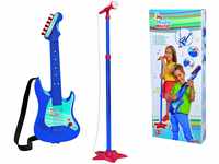 Simba 106833223 - My Music World Gitarre mit Standmikrofon, Verstärker in...