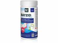 6 x 1 kg BAYZID® Chlor Multitabs 5 in 1-200g Tabs Multi Chlortabletten mit 5...