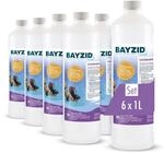 H&ouml;fer Chemie 6 x 1 L BAYZID&reg; Pool Flockungsmittel fl&uuml;ssig | f&uuml;r kristallklares