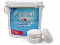 Cristal Chlortabletten 200 g | Langsam lösliche Langzeittabletten für eine