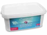 Cristal Aktivsauerstoff Komplettpflege ohne Chlor 2,24 Kg für Pools ab 15000...