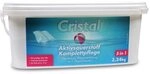 Cristal Aktivsauerstoff Komplettpflege 2.24 Kg ohne Chlor f&uuml;r Pools und Whirlpools -