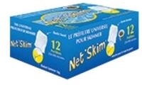 Toucan Reinigungsnetz f&uuml;r Schwimmbecken Wei&szlig; 12er Pack