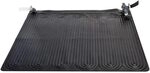 Intex 28685 &ndash; Solarpanel f&uuml;r Pools, inklusive Adapter, PVC, schwarz, 120 x 120 cm