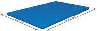 Bestway Flowclear PE-Abdeckplane 264 x 174 cm, f&uuml;r eckige 259 x 170 cm Steel Pro