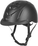 Kerbl Reithelm Nerron Trendig, sportlicher Trainings- und Turnierhelm!, schwarz,