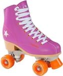 Hudora Disco Rollerskates Unisex Rollschuh, Lila/Orange, 35, 13171