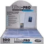 Ultra Pro 150122 - Silver Series Pages 9-Pocket, Sammelkartenzubeh&ouml;r