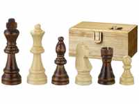 Philos 2005 - Schachfiguren Remus, Königshöhe 89 mm, in Figurenbox