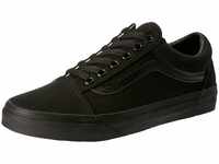 Vans Old Skool, VD3HBKA, Unisex-Erwachsene Sneakers, Schwarz (black/black (canvas),