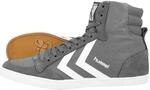 hummel Unisex Slimmer Stadil High Sneaker, White/Grey, Size 44