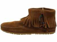 Minnetonka Concho/Feather Side Zip Boot 522 Damen Fashion Halbstiefel & Stiefeletten,