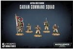 Warhammer 40k - Astra Militarum Escouade de Commandement Cadienne Black