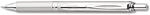 Pentel BL407-A Gel-Tintenroller EnerGel Sterling Druckmechanik in silbernem