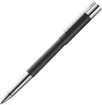 LAMY scala Tintenroller 380 - Rollpen aus Edelstahl in mattschwarzem Lack-Finish mit