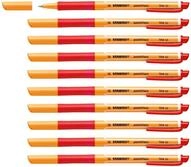STABILO - Tintenroller - pointVisco - 10er Pack - rot