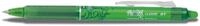 PILOT Tintenroller FRIXION BALL CLICKER 07, hellgr&uuml;n 497810