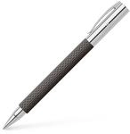 FABER-CASTELL 147056 Rollerball Ambition Edelharz, schwarz sand