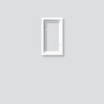 Siedle Kombirahmen 2 Module, KR 611-2/1-0, silber-metallic, 2543366