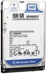 Western Digital WD5000BEVT Scorpio Blue 500GB interne Festplatte (6,4 cm (2,5 Zoll),