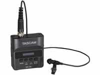 Tascam DR-10L Digital-Audiorecorder mit Lavalier-Mikrofon, black