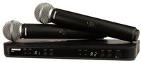 Shure BLX288/SM58 UHF Wireless Mikrofonsystem - Perfekt f&uuml;r Kirche, Karaoke, Gesang