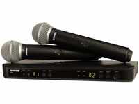 Shure BLX288/PG58 UHF Wireless Mikrofonsystem - Perfekt für Kirche, Karaoke,...