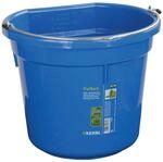 Kerbl FlatBack, blau, ca. 20ltr., Futter-u. Wassereimer