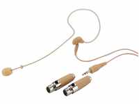 MONACOR Stageline HSE-70A/SK Ultraleichtes Ohrenband-Mikrofon, 235190, natur
