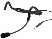 MONACOR IMG Stageline HSE-120 Elektret-Headset-Mikrofon, Schwarz, 232180