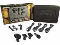 Shure PG ALTA Drum Kit 4-Stück-Trommel-Mikrofon-Bundle, Schwarz