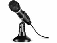 Speedlink CAPO USB Desk & Hand Microphone - Tisch- und Handmikrofon mit...