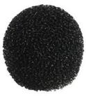 MONACOR 23.2560 14 x 15 mm Schaumstoff-Windschutzh&uuml;lle f&uuml;r Mikrofon, Schwarz