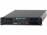 Pronomic XA-800 Endstufe - Stereo-Leistungsverstärker mit 2x 1900 Watt an 2...