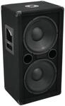 OMNITRONIC BX-2250 Subwoofer 800W | 2x12"-Subwoofer mit 800 W Leistung