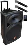 E-Lektron EL38-M MK-III 900W Mobile PA Sound Anlage Partybox Bluetooth Lautsprecher