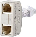 METZ CONNECT Cable Sharing Adapter pnp1, Telefon/Telefon, 2 St.