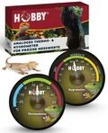 HOBBY Terraristik analoges Hygrometer & Thermometer I zur exakten Kontrolle der